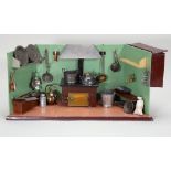 Rare tinplate Rock and Graner Kitchen room set, German circa 1880,