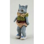 A Hertwig all-bisque Cat, 1910/20s,