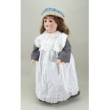478 bisque head doll, German circa 1915,