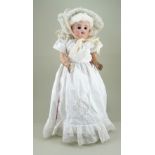 Large Bebe Gigoteur Kicking Steiner bisque head doll, circa 1880,