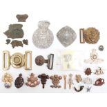 Selection of Restrike and Defective Military Badges etc