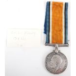 WW1 British War Medal Royal Artillery