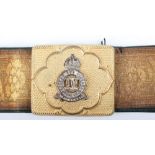 4th Queens Own Hussars Ladies Waist Belt