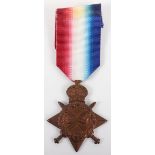 WW1 British 1914-15 Star Medal Royal Field Artillery