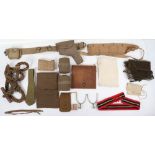 Commando Hat Comforter, Rope and other militaria