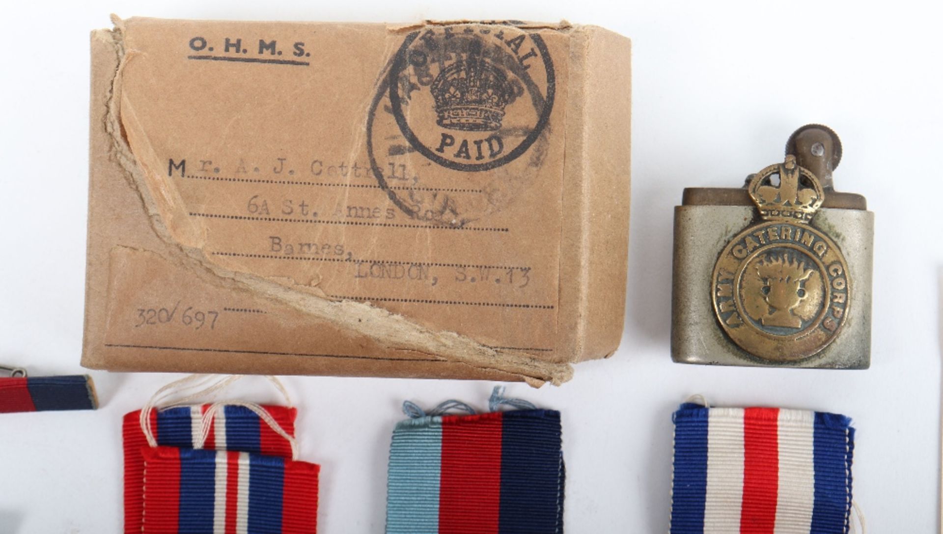 WW2 British Campaign Medals - Bild 3 aus 4