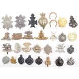 30x British Regimental Badges