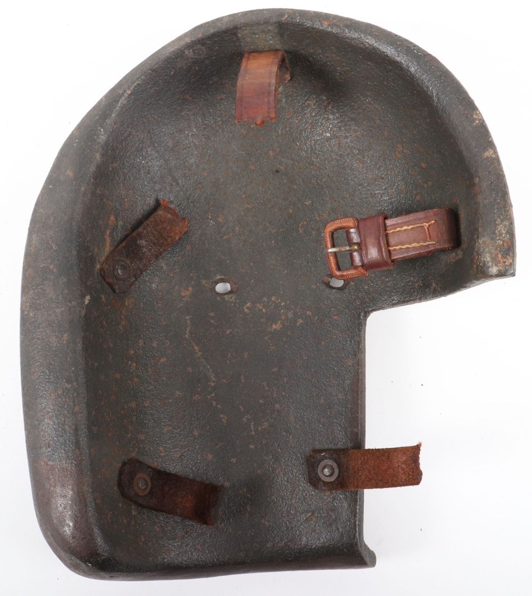 WW1 Style German Armoured Snipers Face Shield Known as “Elephant Mask” - Bild 2 aus 5