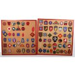 American Cloth Military Badges