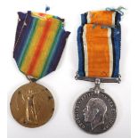 WW1 British Medal Pair Army Service Corps