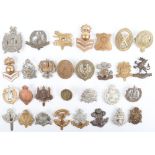 30x British Regimental Badges