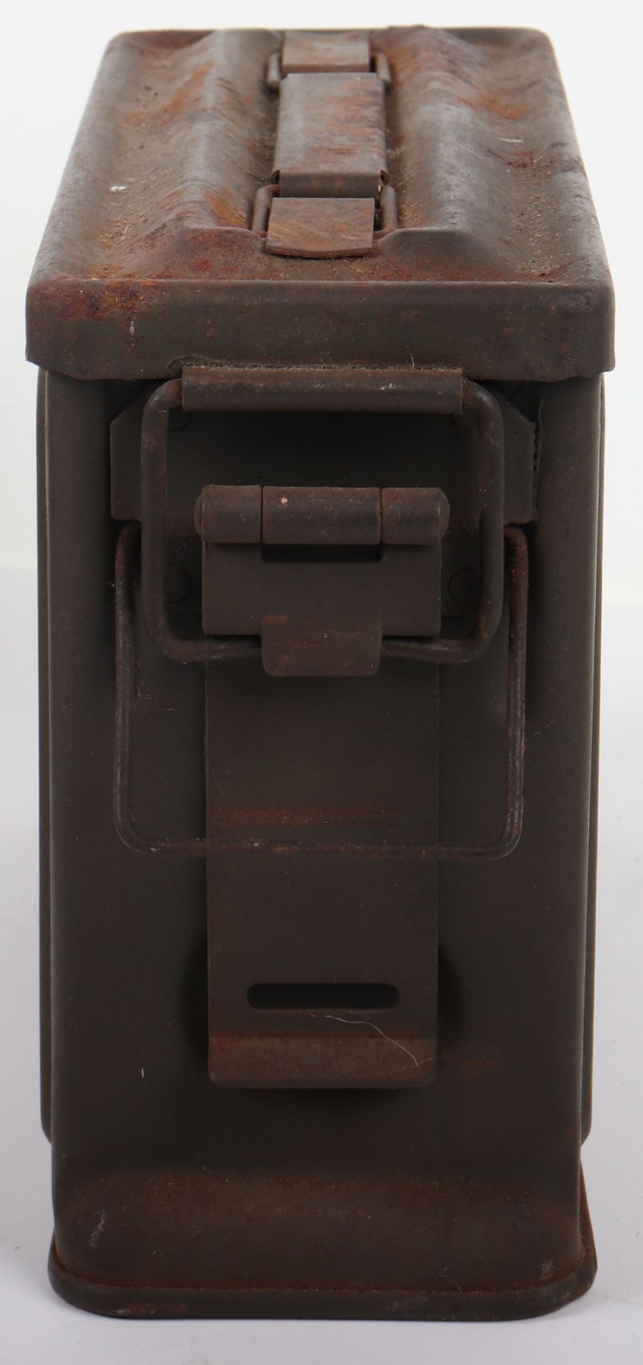 WW2 US 30 Cal Metal Ammunition Box - Bild 14 aus 16