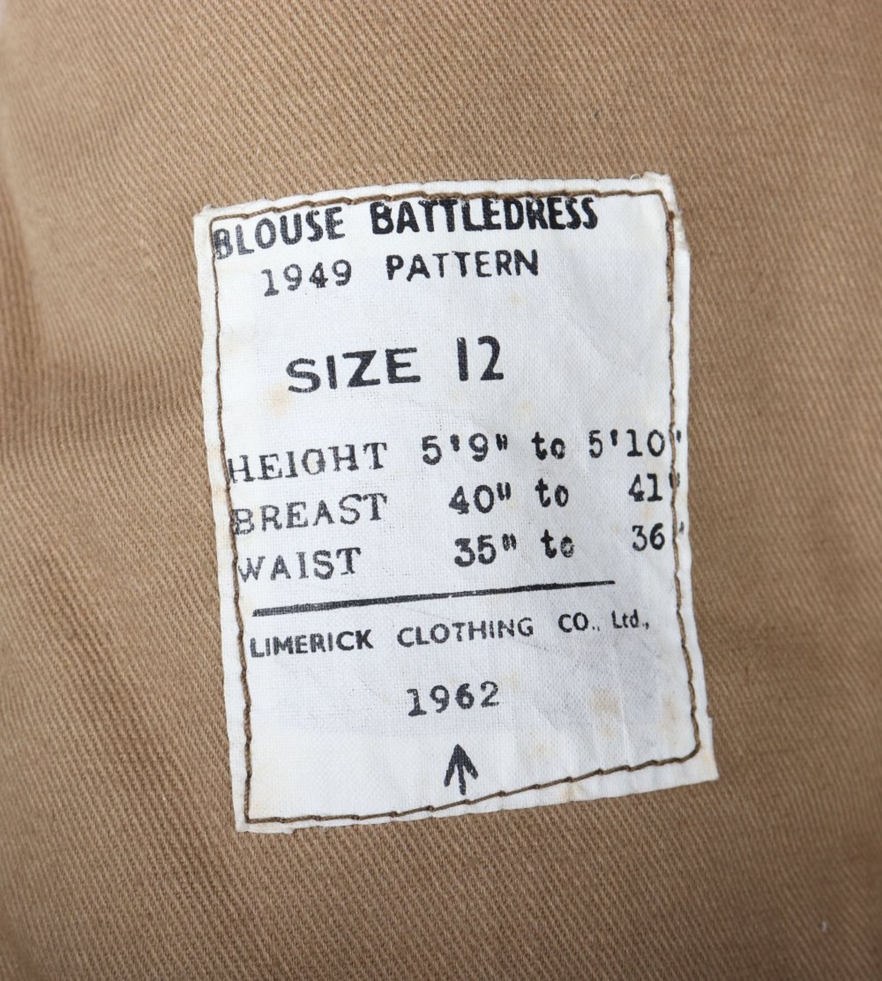 British Royal Artillery Army Cadet Force Battle Dress Blouse - Bild 17 aus 22