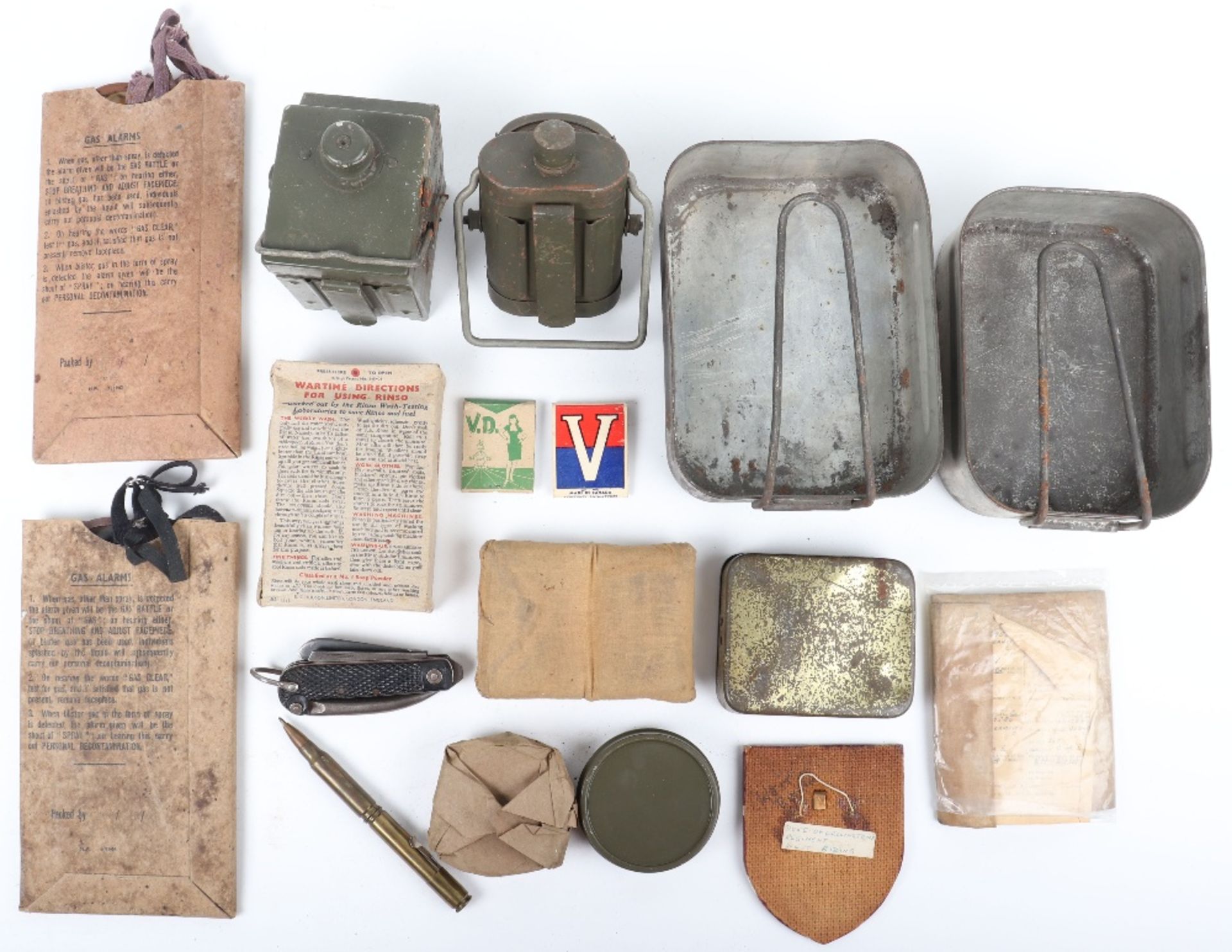 WW2 British Equipment and Personnel Gear - Bild 8 aus 22