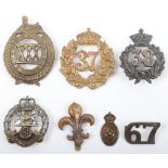 Grouping of Headdress Badges