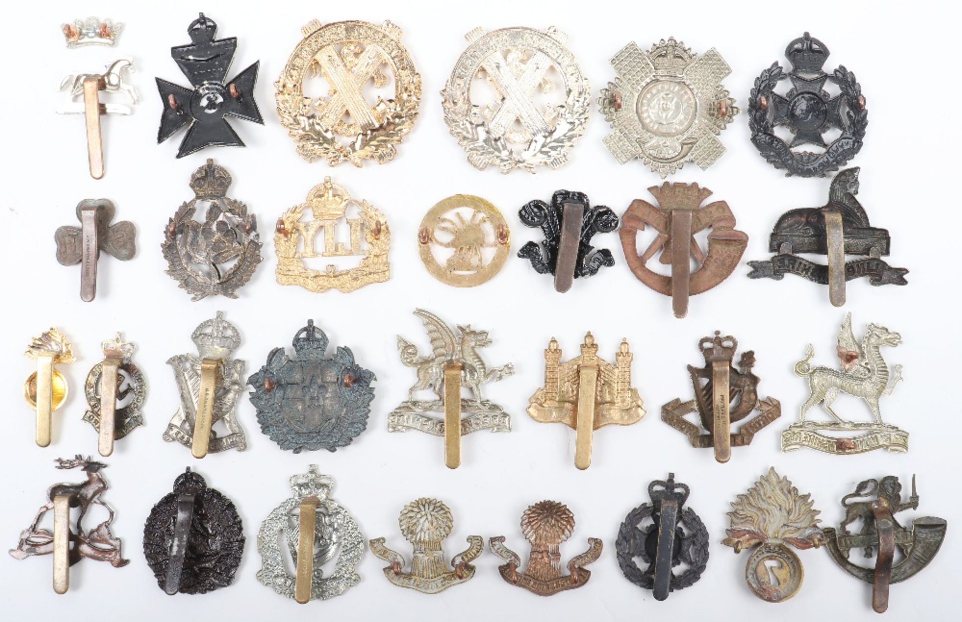 29x British Regimental Cap Badges - Bild 2 aus 2