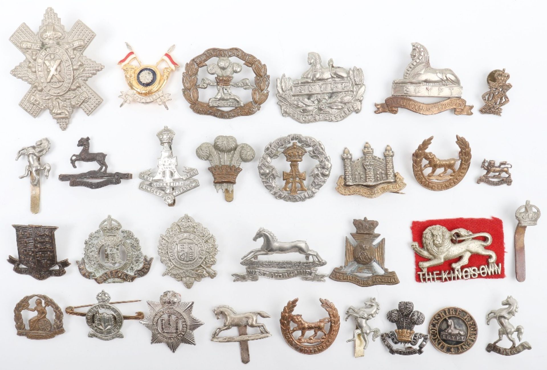 Grouping of Defective British Military Badges