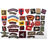 British Military Cloth Shoulder Titles and Formation Signs