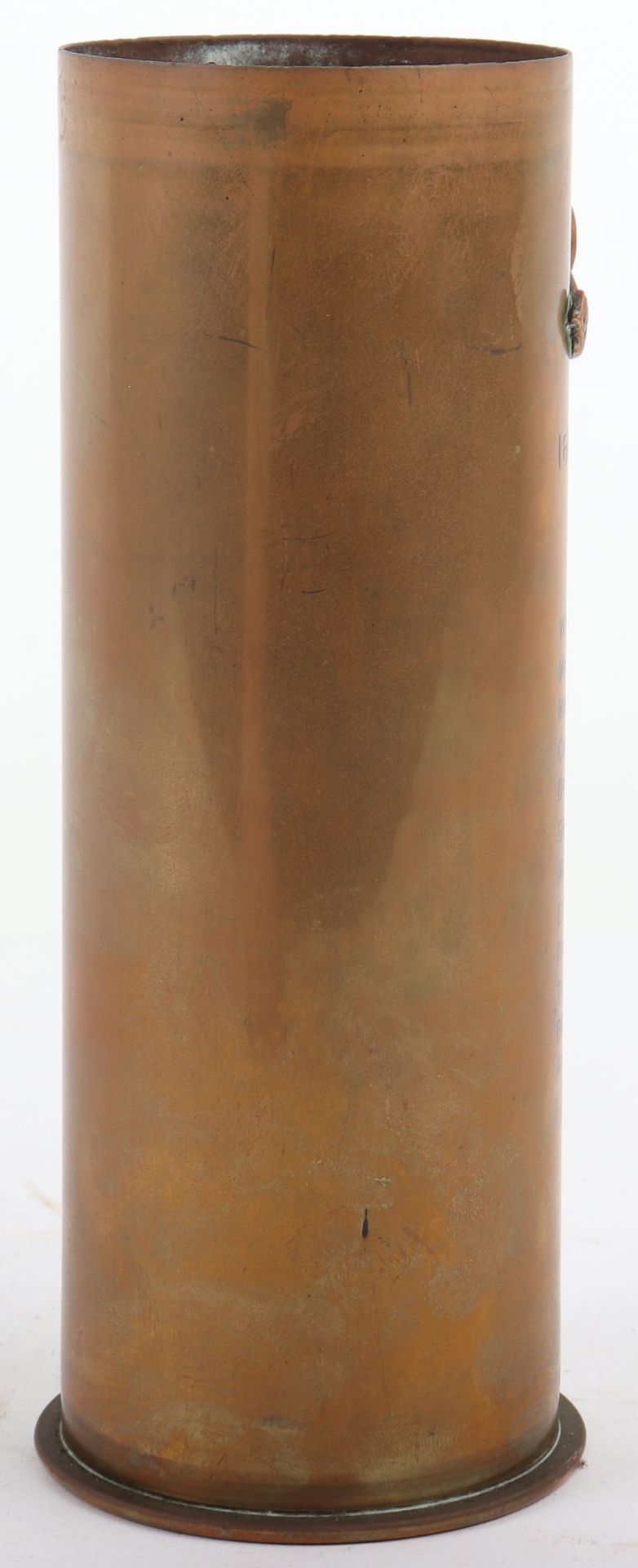 WW1 R.G.A. Trench Art Shell - Bild 4 aus 11