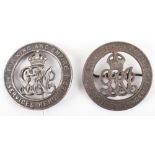 2x WW1 British Silver War Badges