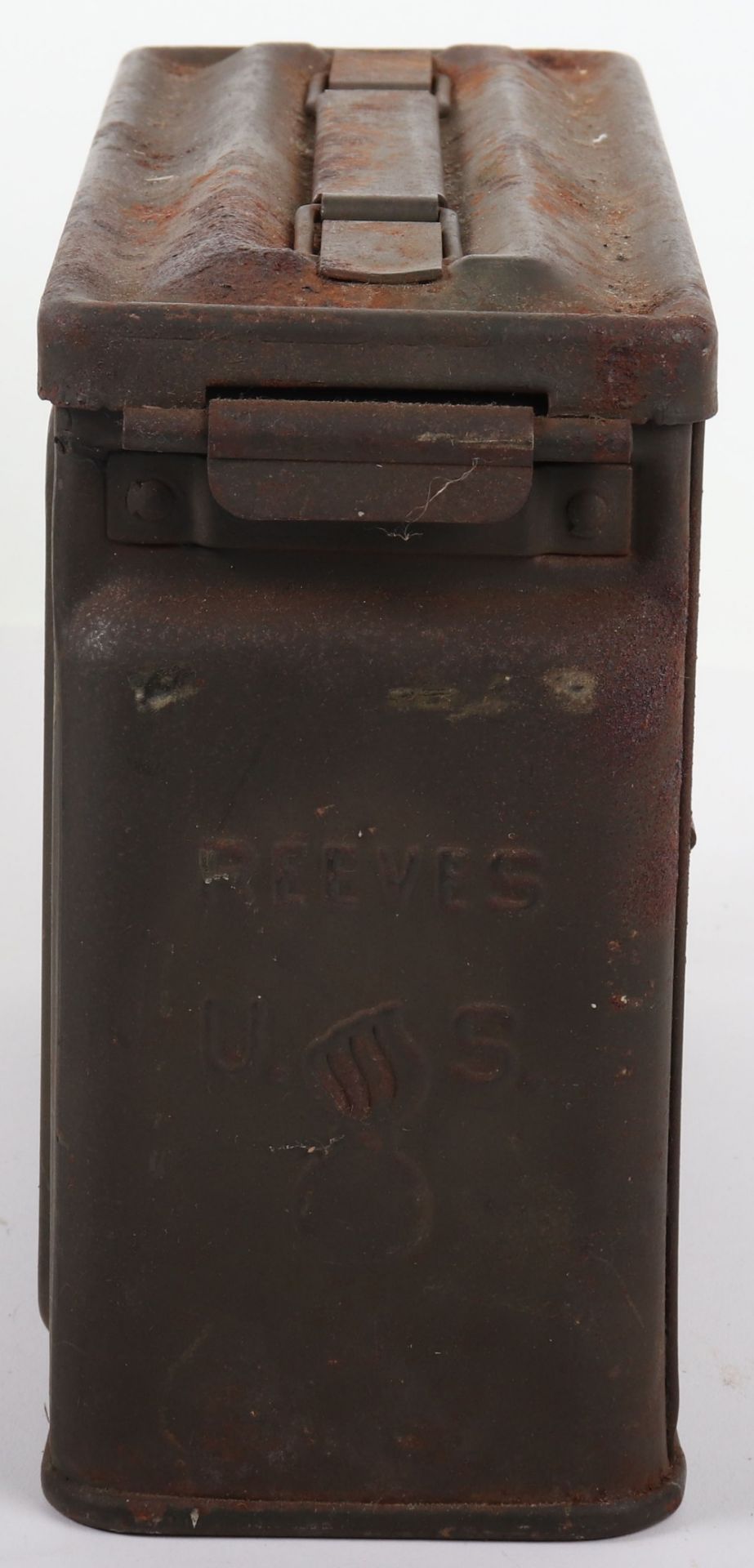 WW2 US 30 Cal Metal Ammunition Box - Bild 13 aus 16