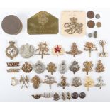 Selection of British Regimental Badges