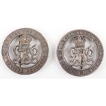 2x WW1 British Silver War Badges
