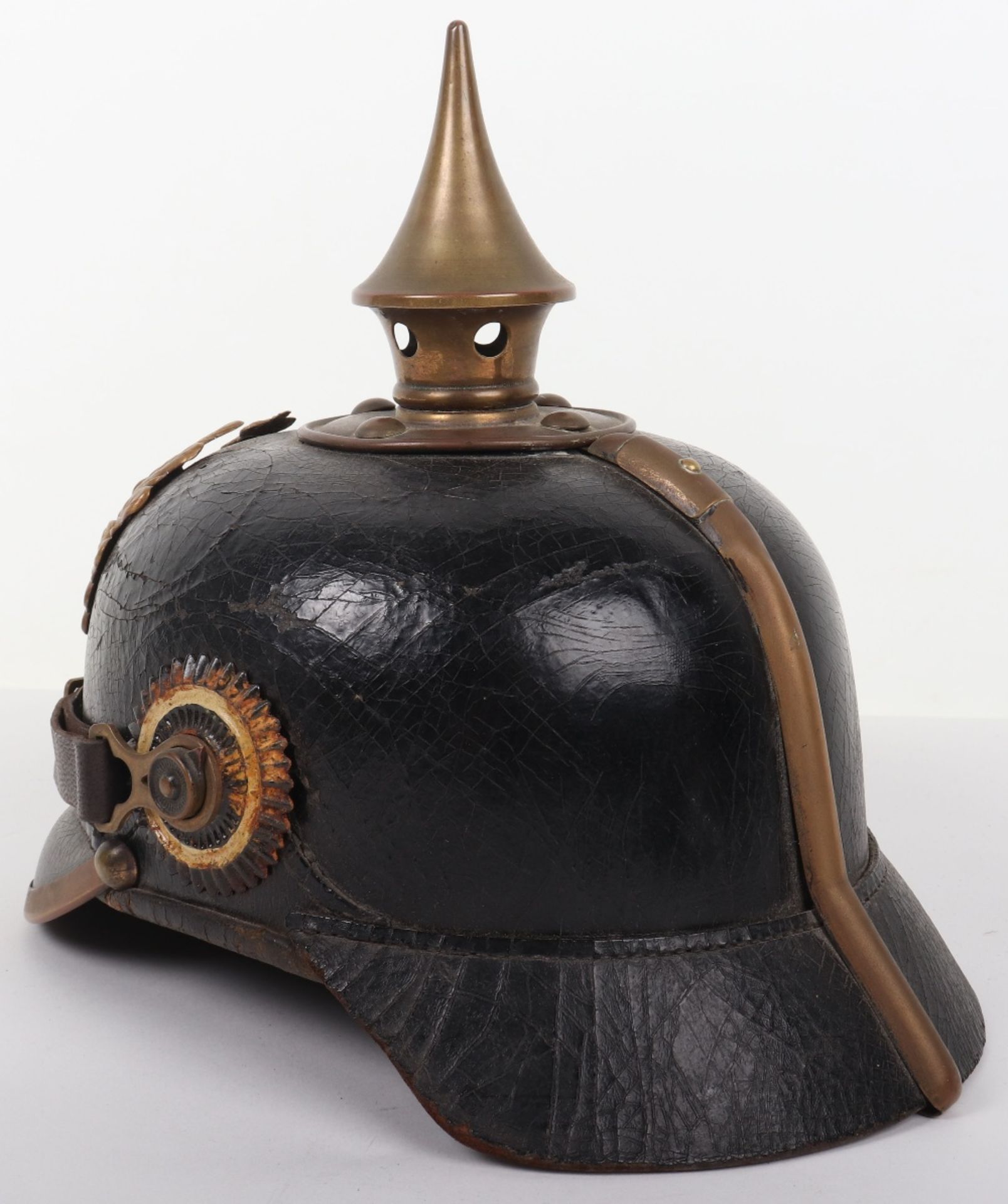 German Infantry Regiment Nr 95 (6.Thuringisches) Other Ranks Pickelhaube with Field Cover - Image 10 of 32