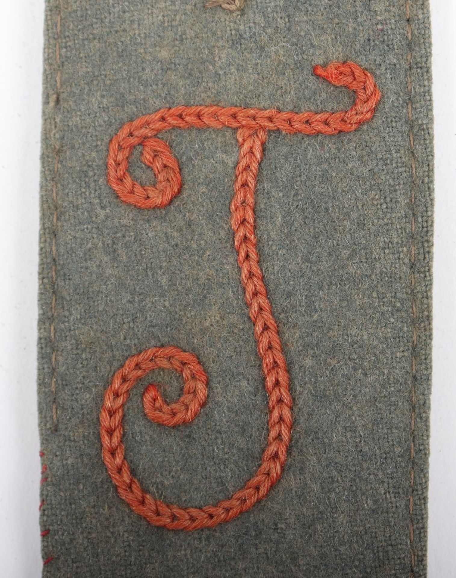 WW1 German Telegraphen (Telegraph) Battalion M-15 Shoulder Strap - Image 3 of 5