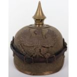 WW1 German Prussian Ersatz Other Ranks Pickelhaube