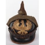 German Infantry Regiment Nr 95 (6.Thuringisches) Other Ranks Pickelhaube with Field Cover