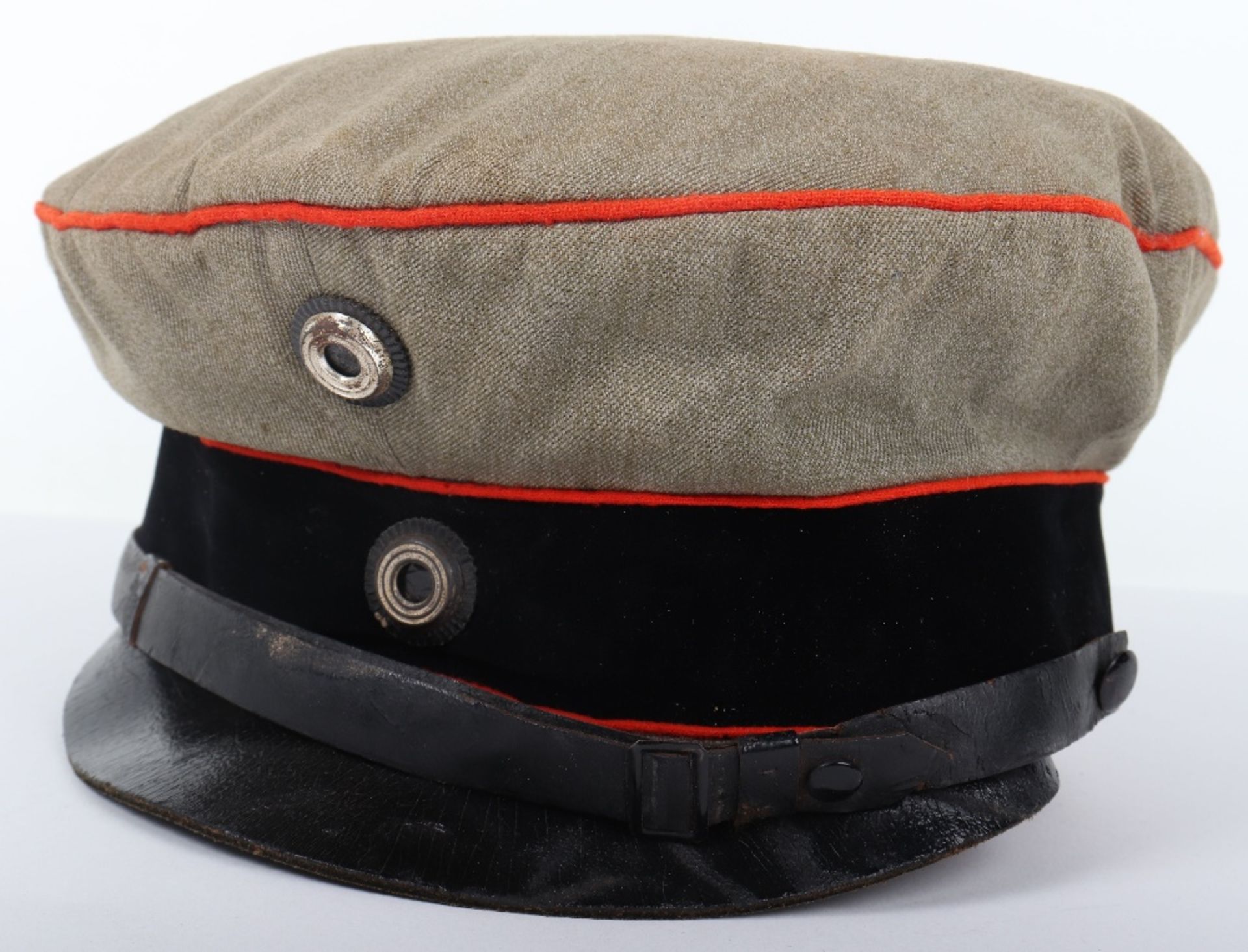WW1 German M-1910 Officers Field Cap for Aviation, Technical & Artillery Regiments - Image 4 of 11