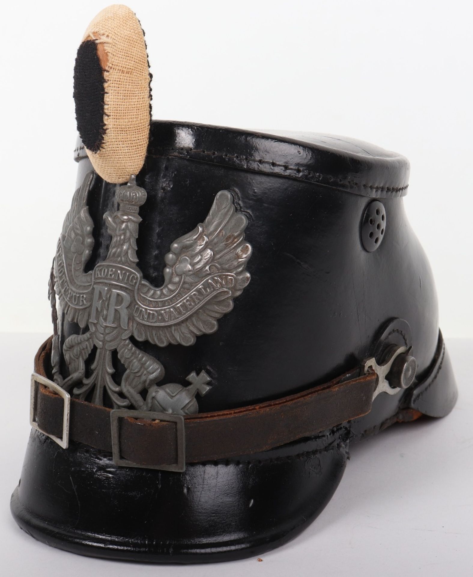 WW1 German Prussian M-15 Jager Shako - Bild 4 aus 12