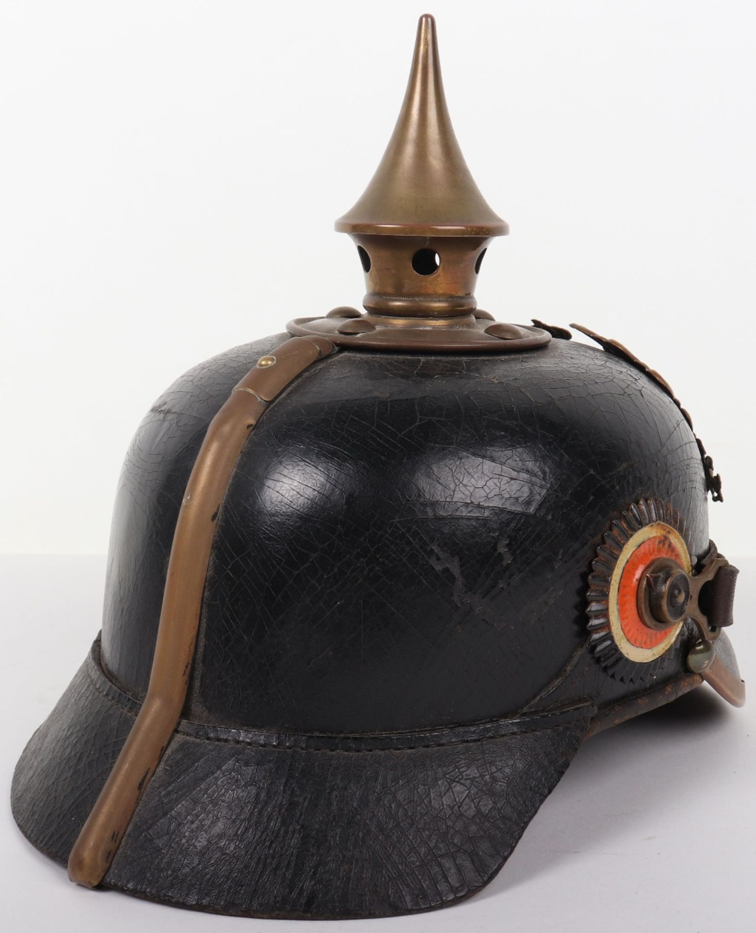 German Infantry Regiment Nr 95 (6.Thuringisches) Other Ranks Pickelhaube with Field Cover - Image 9 of 32