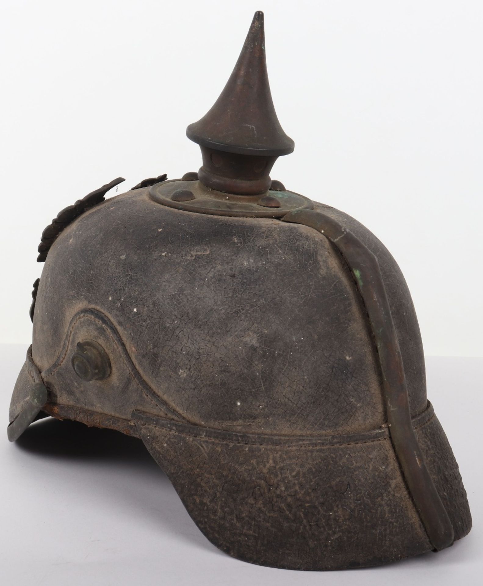 Barn Find Prussian Landwehr-Infanterie Regiment Nr 26 Pickelhaube - Image 7 of 12