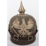 Scarce WW1 German Prussian Pioneer Battalions Ersatz Pickelhaube