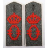 Matched Pair of Imperial German Dragoner-Regiment Konigin Olga (1.Wurttembergisches) Nr 25 M-1908 Sh