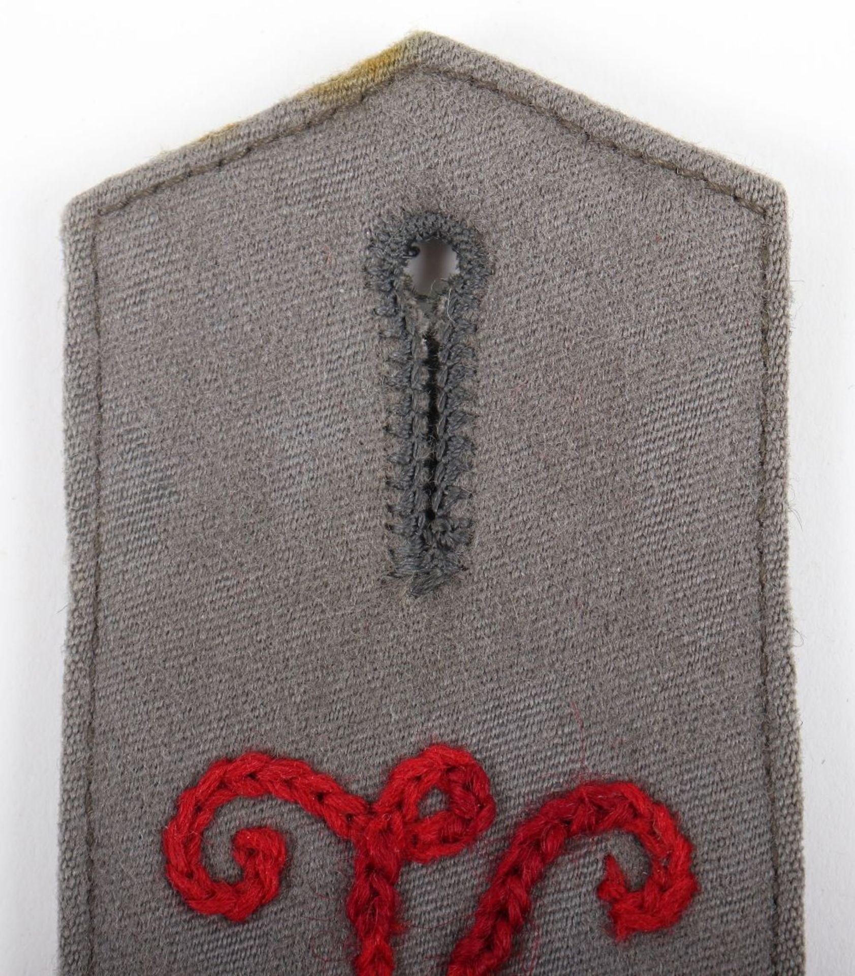 WW1 Kraftfahr-Battalion (Motor Transport) Nr 4 Field Grey Shoulder Strap - Image 4 of 5