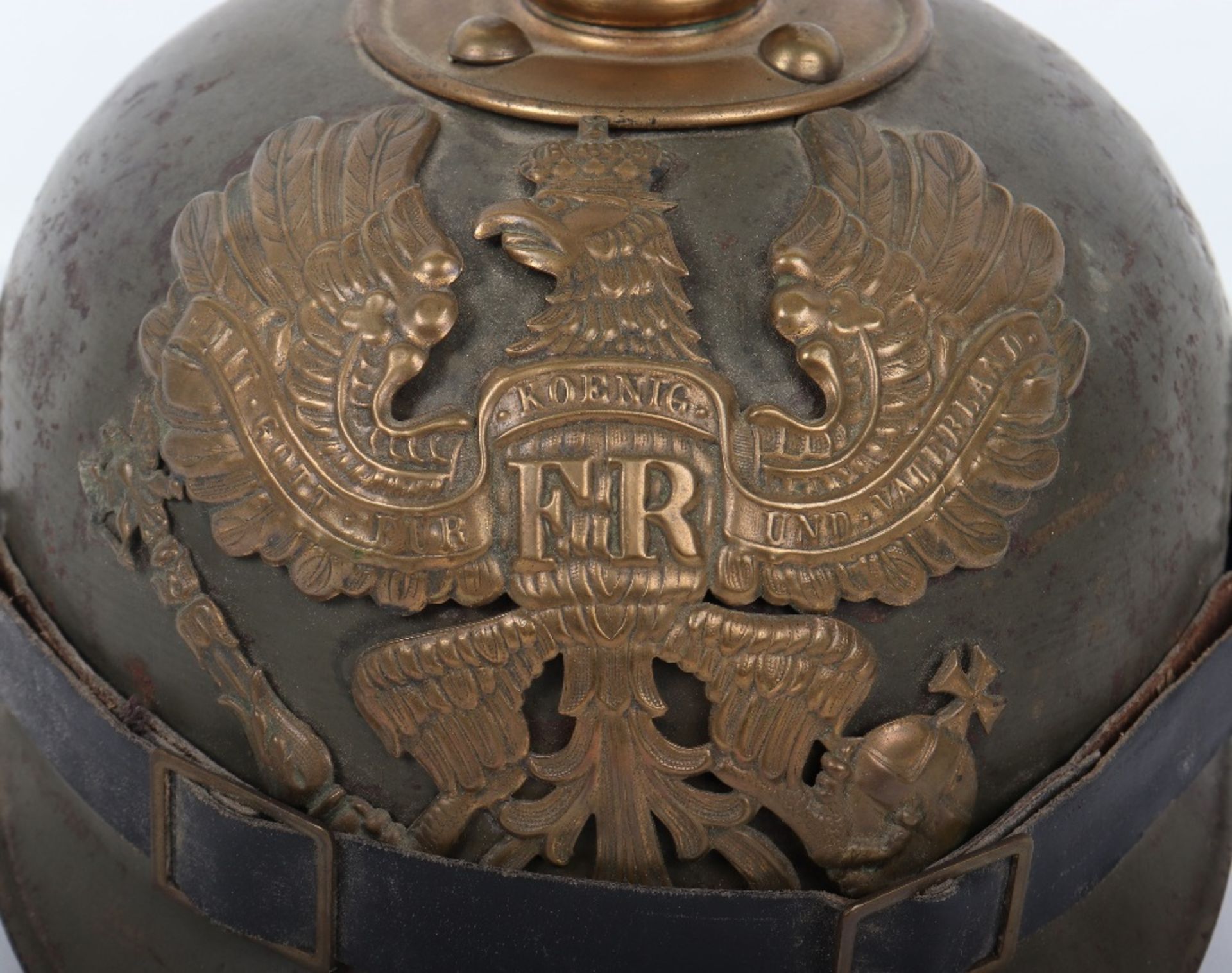 Prussian Steel Ersatz Pickelhaube - Bild 2 aus 10