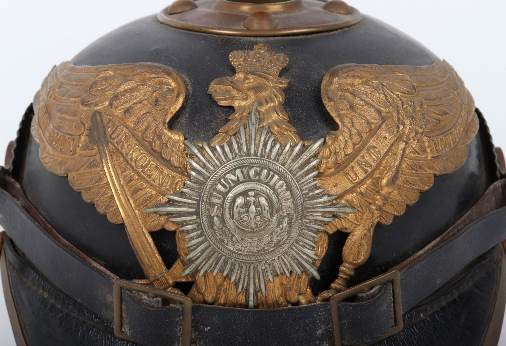 German Garde Regiment Other Ranks Pickelhaube - Image 2 of 12