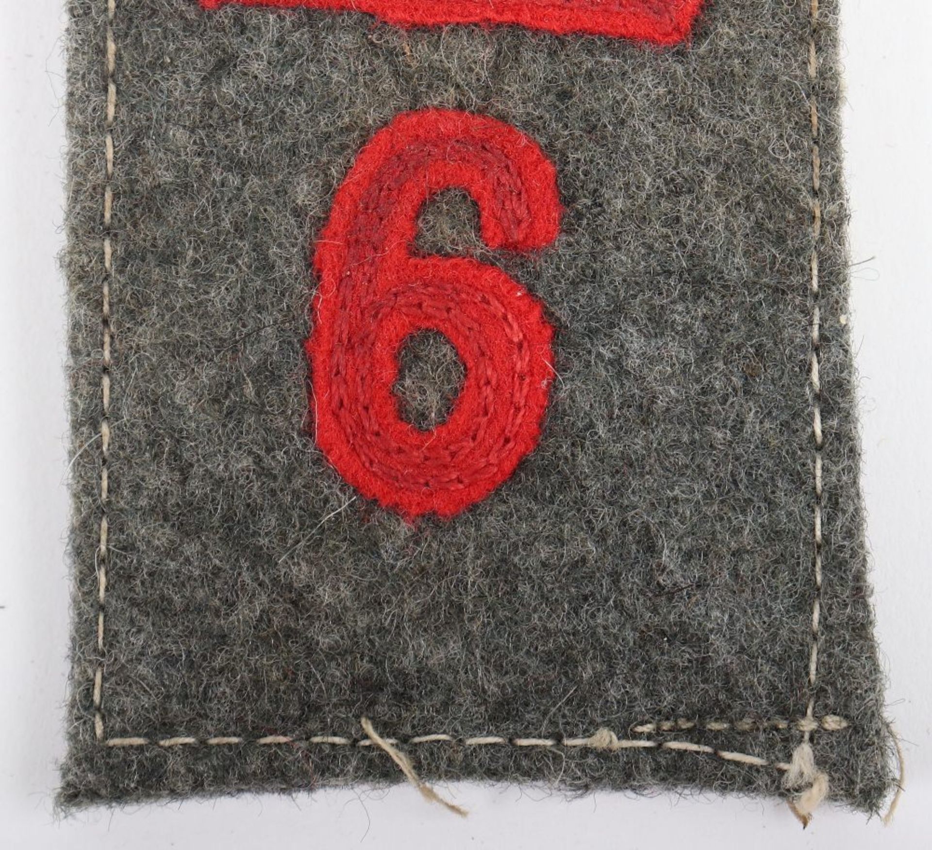 WW1 German BA III Armee Korps (6th) (Army Corps Clothing Offices) Simplified Shoulder Strap - Image 3 of 6