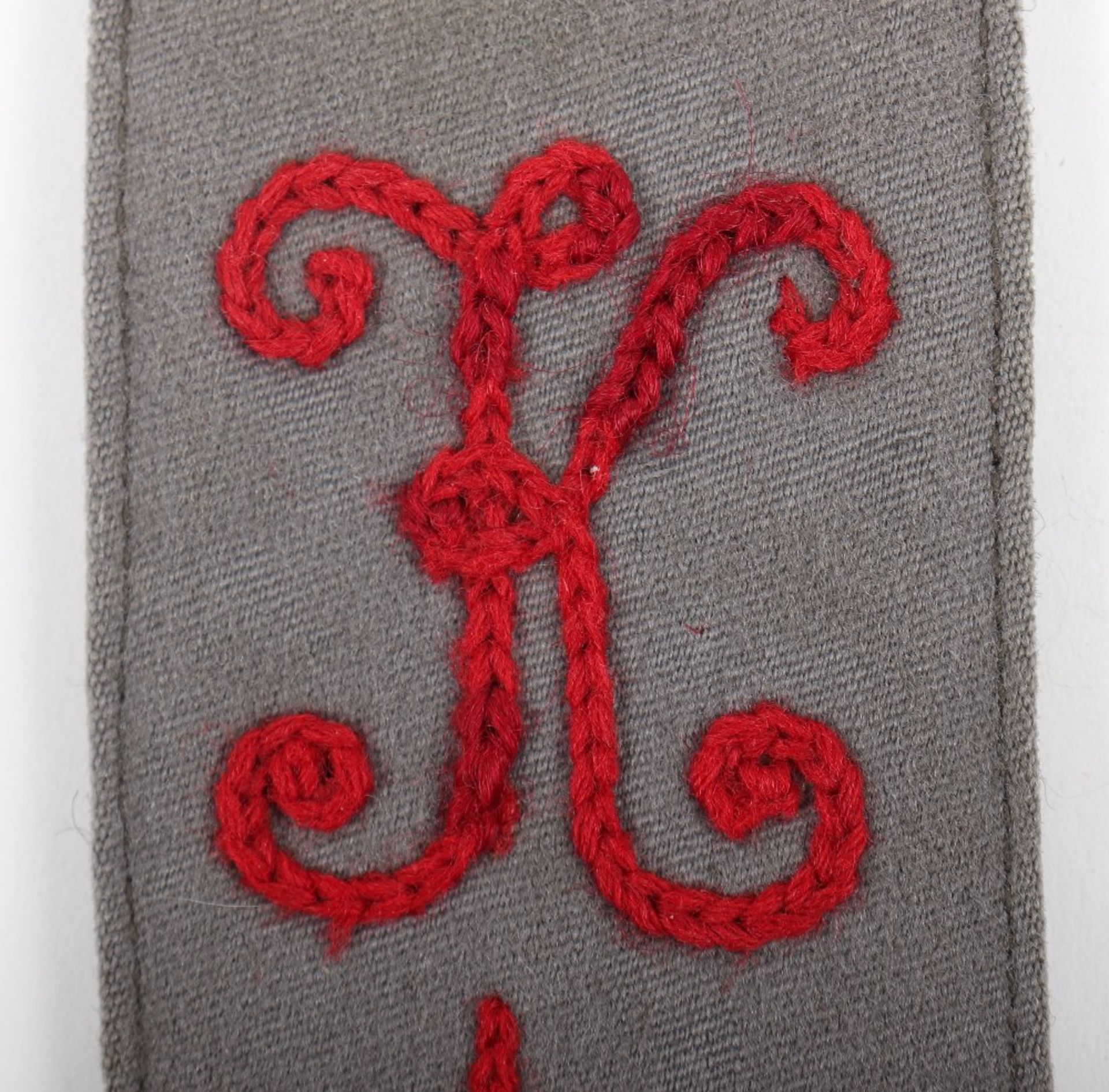 WW1 Kraftfahr-Battalion (Motor Transport) Nr 4 Field Grey Shoulder Strap - Image 2 of 5