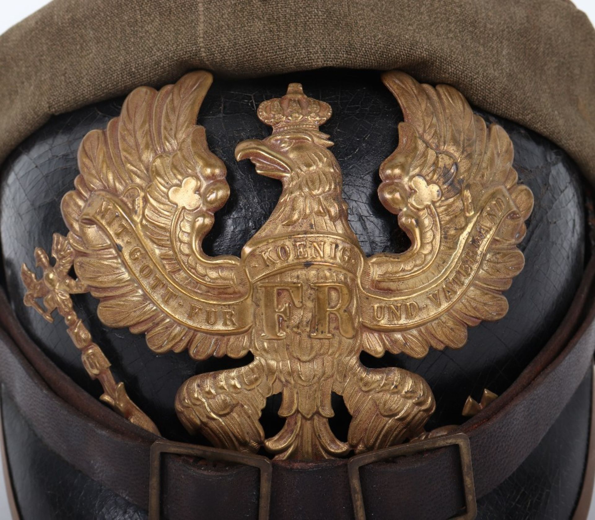 German Infantry Regiment Nr 95 (6.Thuringisches) Other Ranks Pickelhaube with Field Cover - Image 2 of 32