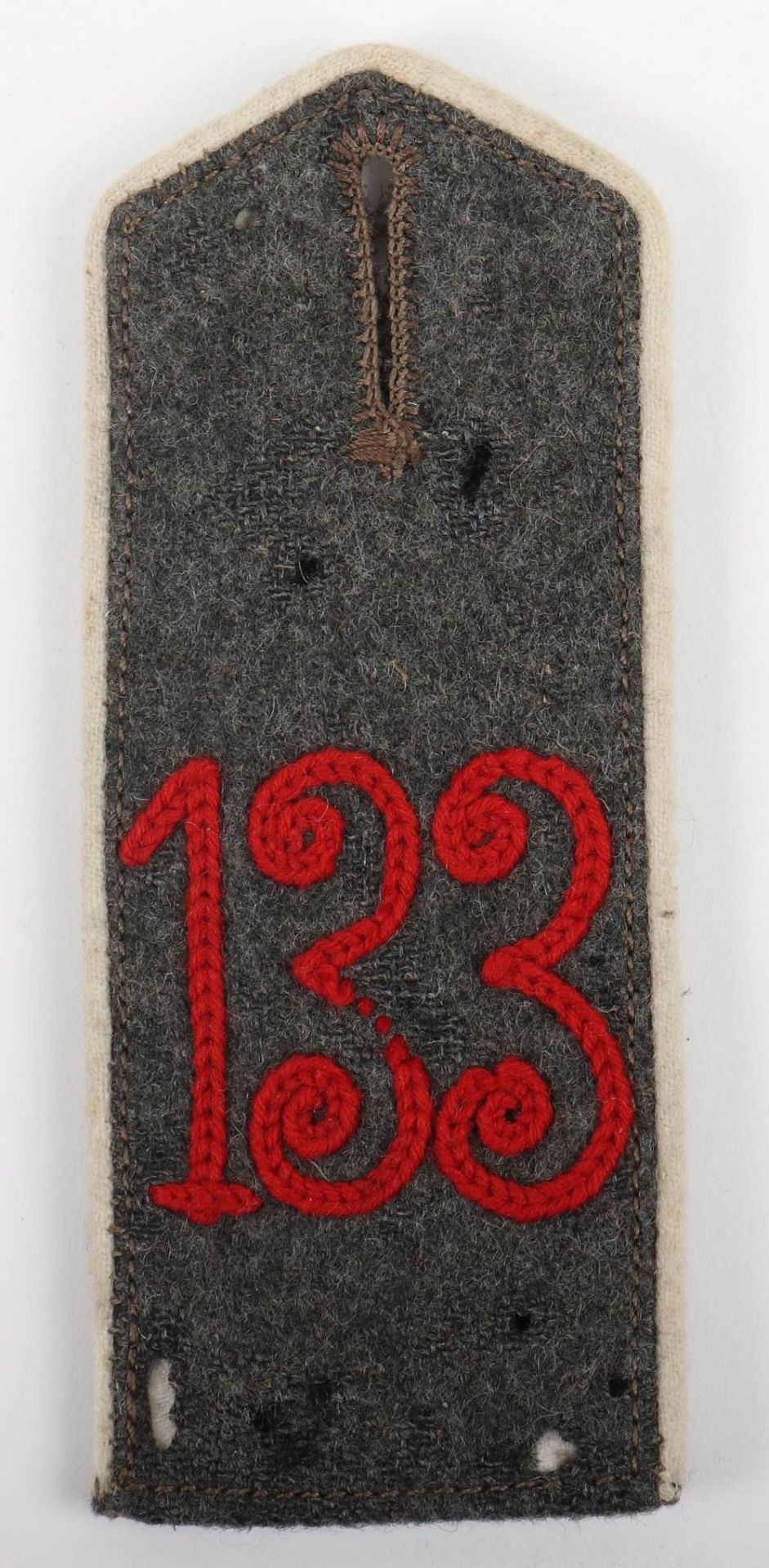 Imperial German 133rd (9th Royal Saxon) Infantry Regiment M-15 Shoulder Strap