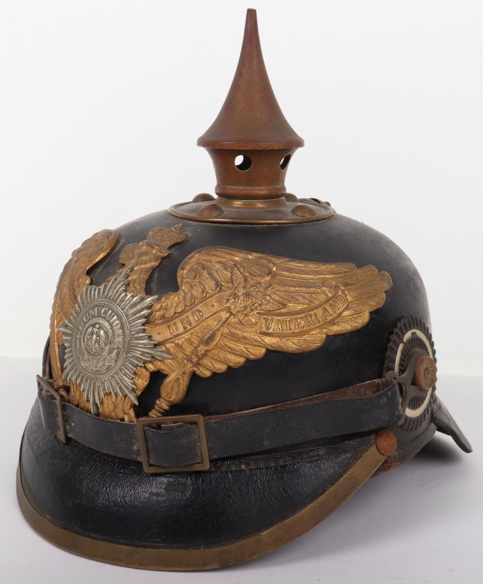 German Garde Regiment Other Ranks Pickelhaube - Image 4 of 12