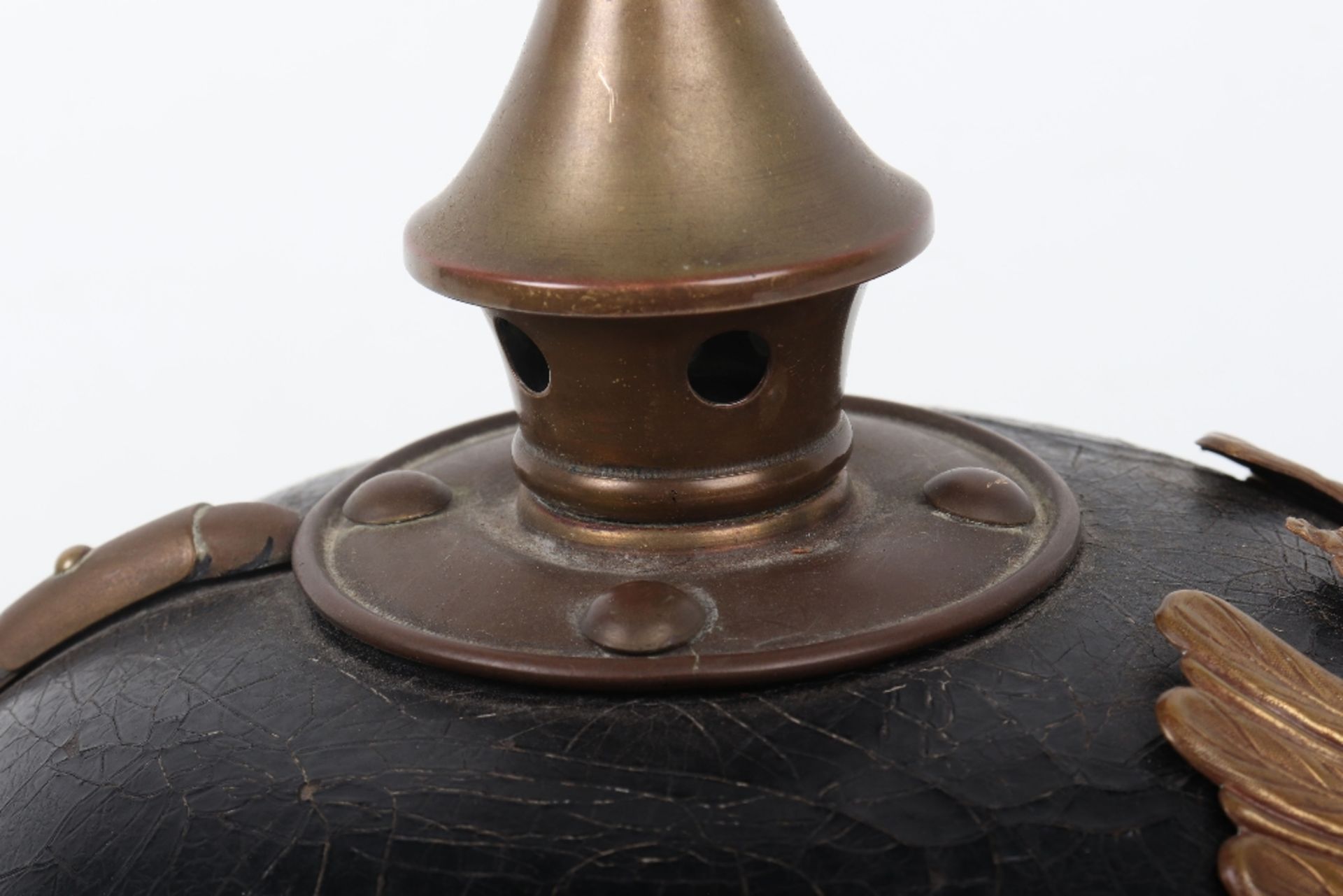 German Infantry Regiment Nr 95 (6.Thuringisches) Other Ranks Pickelhaube with Field Cover - Image 13 of 32