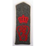 WW1 German Infanterie-Regiment Grossherzog von Sachsen (5. Thuringisches) Nr 94 M-15 Shoulder Strap