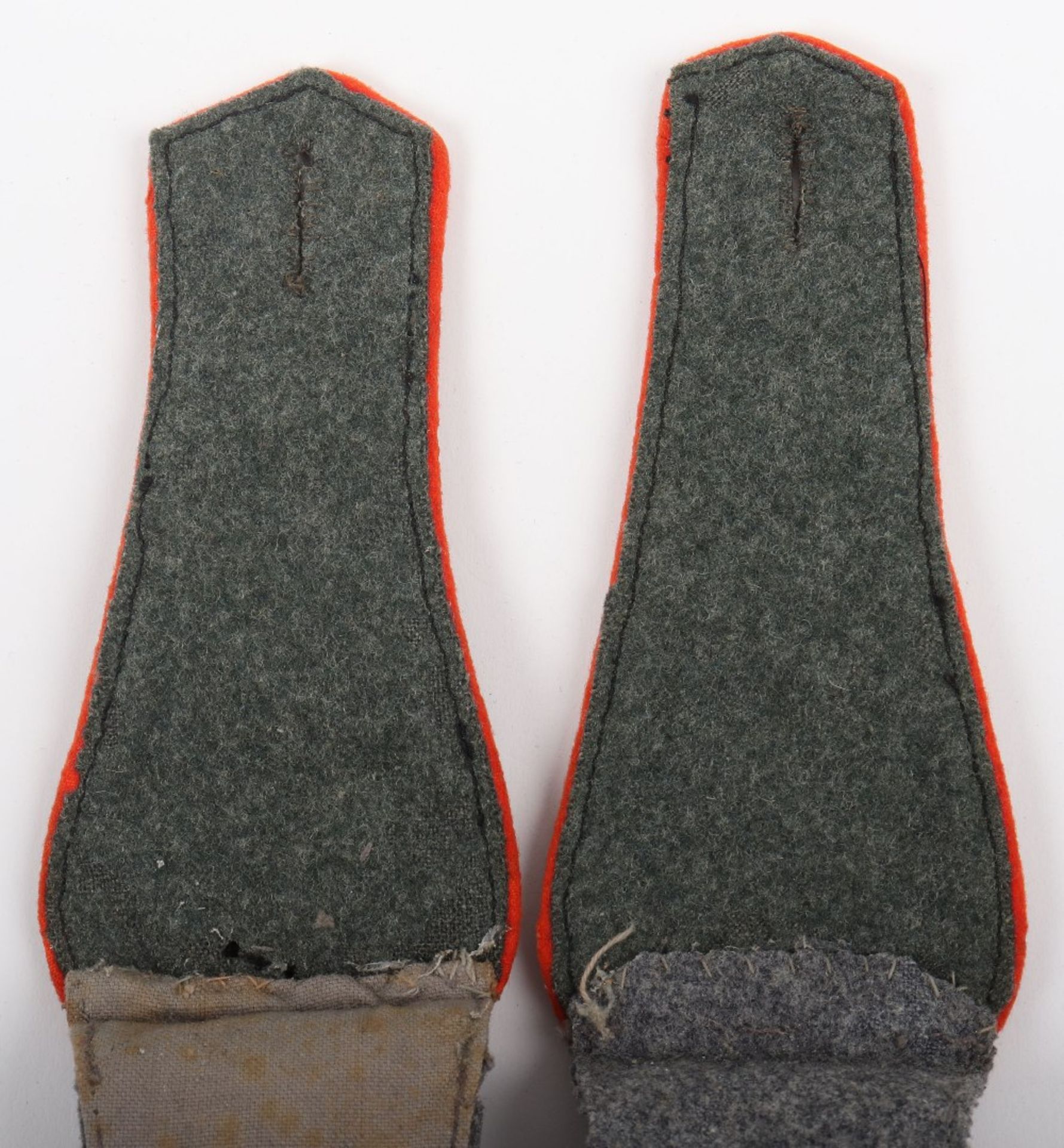 Rare Matched Pair of WW1 German Thuringisches Uhlan-Regiment Nr 6 Shoulder Straps - Image 8 of 8