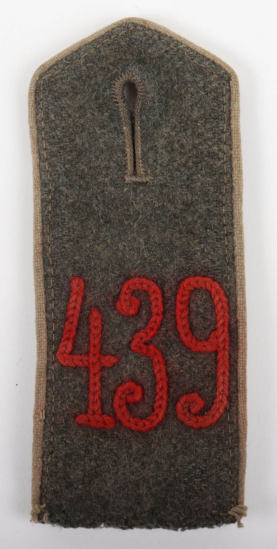 Imperial German 439th Infantry Regiment M-15 Shoulder Strap