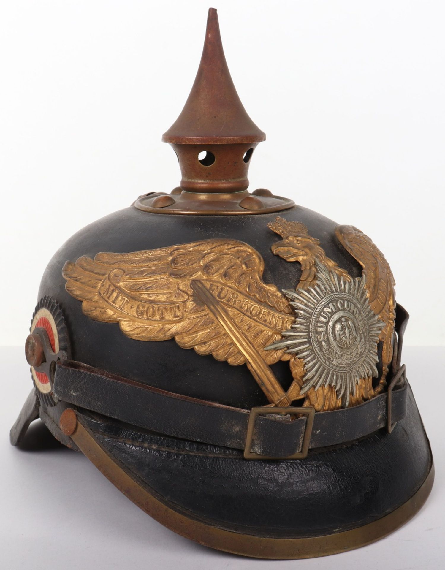 German Garde Regiment Other Ranks Pickelhaube - Image 5 of 12